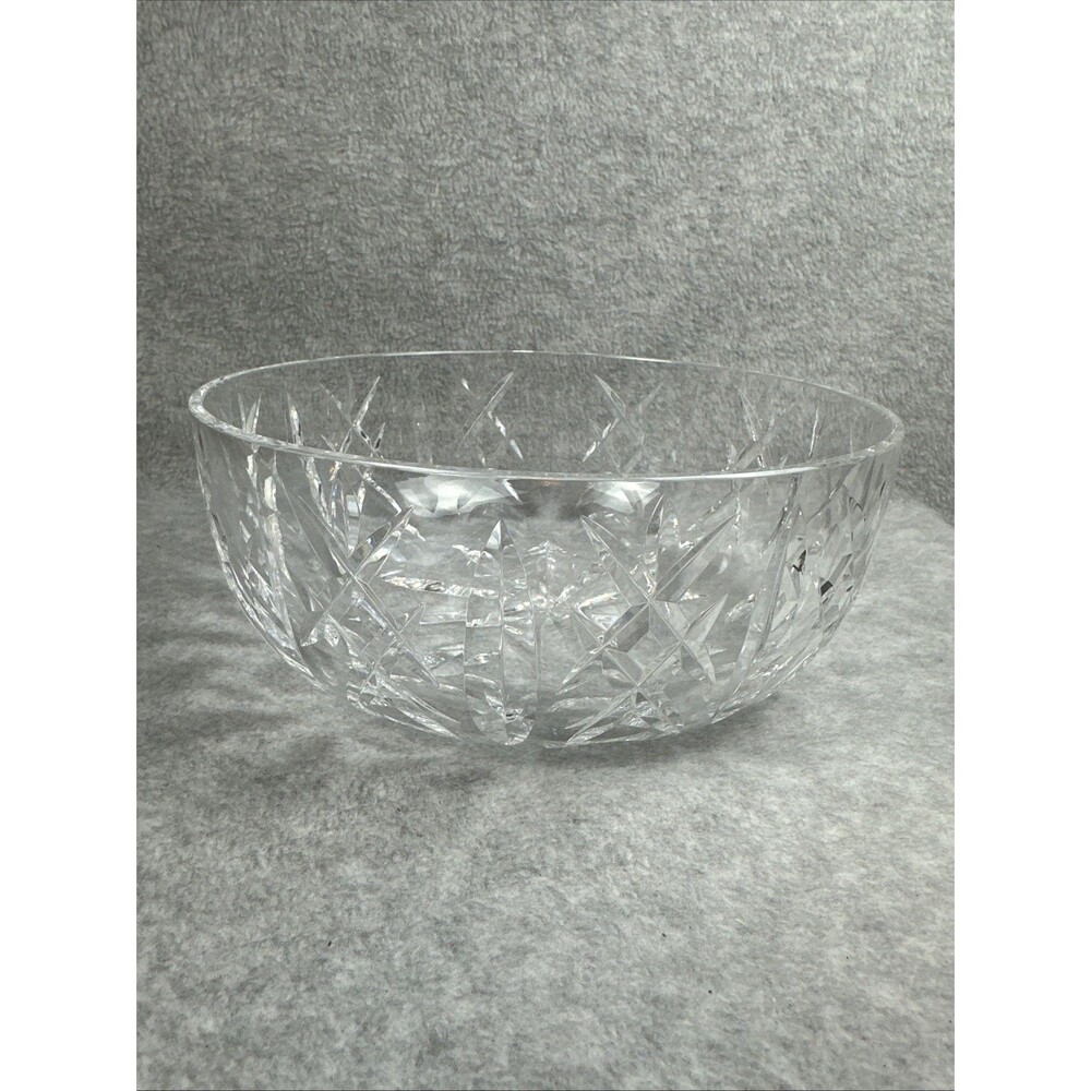 Waterford Ireland Large 10" Round Donegal Salad Bowl - Vintage Signed EUC